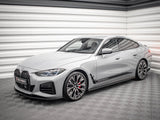 Street PRO Side Skirts Diffusers compatible with BMW 4 Gran Coupe M-Pack G26