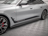Street PRO Side Skirts Diffusers compatible with BMW 4 Gran Coupe M-Pack G26