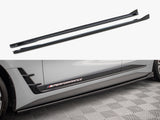Side Skirts Diffusers V.2 compatible with BMW 4 Gran Coupe M-Pack / M440i G26