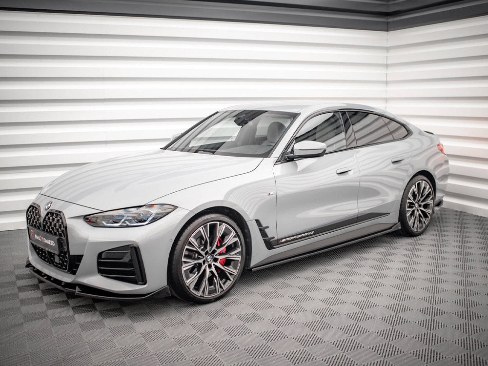 Side Skirts Diffusers V.2 compatible with BMW 4 Gran Coupe M-Pack / M440i G26