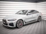 Side Skirts Diffusers V.2 compatible with BMW 4 Gran Coupe M-Pack / M440i G26