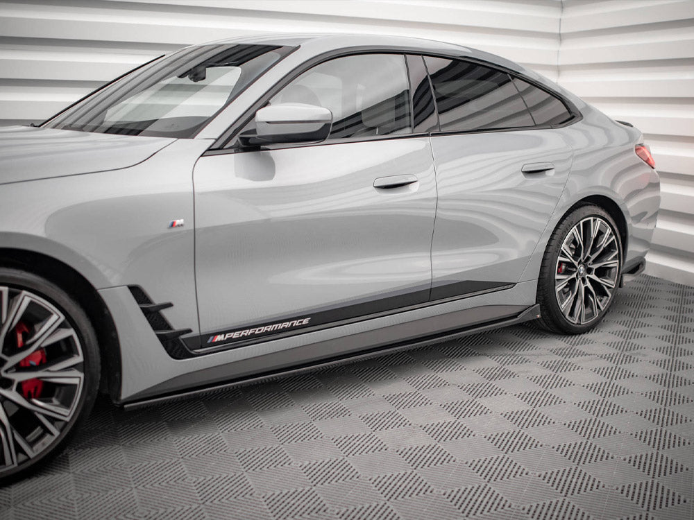 Side Skirts Diffusers V.2 compatible with BMW 4 Gran Coupe M-Pack / M440i G26