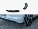 Rear Side Splitters compatible with Volkswagen Polo GTI Mk6 - Textured