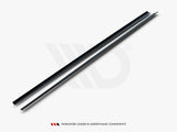 Side Skirts Diffusers compatible with Volkswagen Polo GTI / R-Line Mk6
