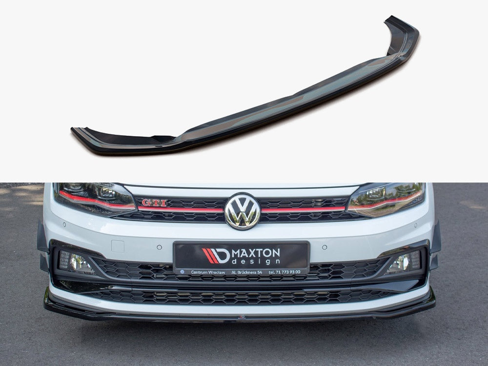 Front Splitter V.2 compatible with Volkswagen Polo GTI / R-Line Mk6