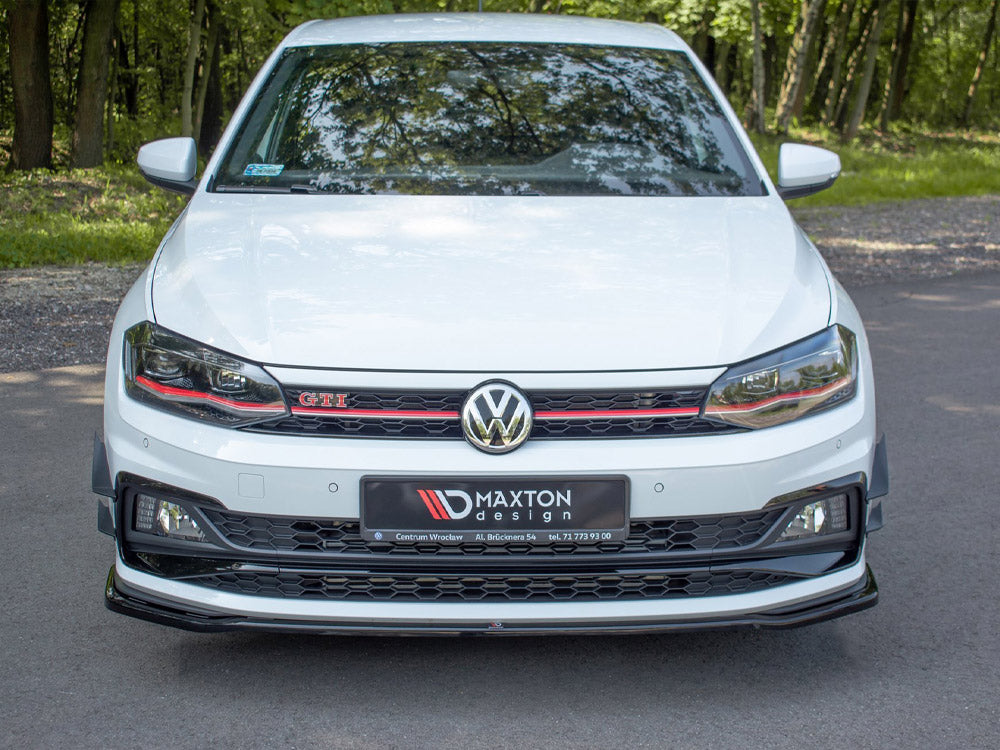 Front Splitter V.2 compatible with Volkswagen Polo GTI / R-Line Mk6