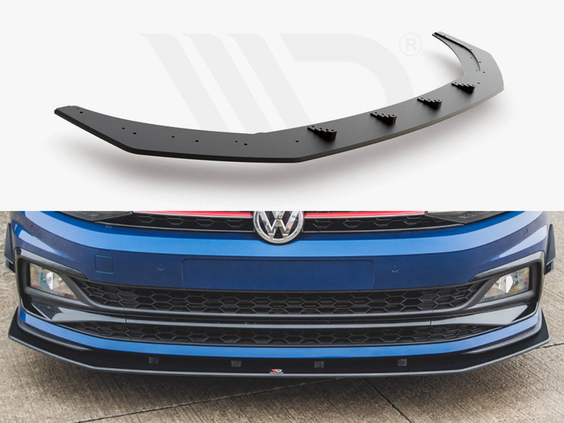 Maxton Racing Front Splitter VW Polo GTI Mk6 (2017-)
