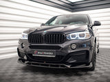 Front Splitter V.3 compatible with BMW X6 M Sport F16