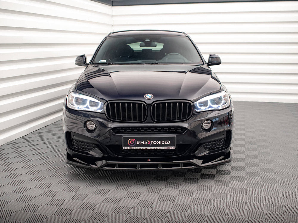 Front Splitter V.3 compatible with BMW X6 M Sport F16