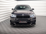Front Splitter V.3 compatible with BMW X6 M Sport F16