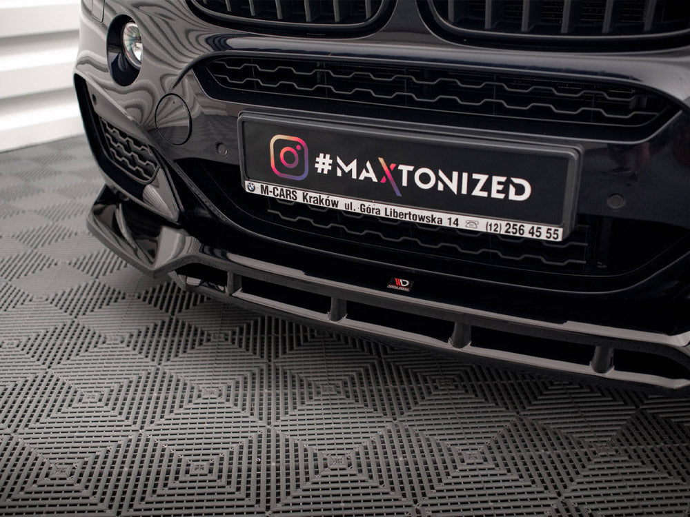 Front Splitter V.3 compatible with BMW X6 M Sport F16