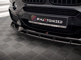 Front Splitter V.3 compatible with BMW X6 M Sport F16
