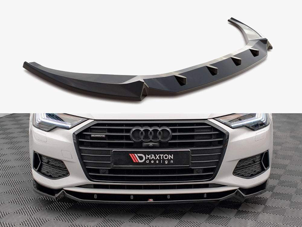 Front Splitter V.2 compatible with Audi A6 C8