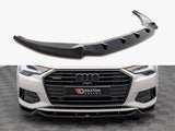 Front Splitter V.2 compatible with Audi A6 C8