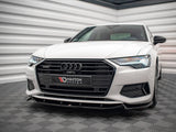 Front Splitter V.2 compatible with Audi A6 C8