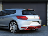 Rear Diffuser compatible with VW Scirocco Standard (Scirocco R Look)