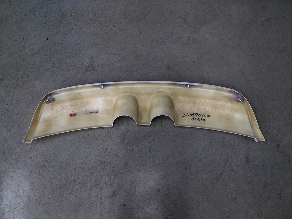 Rear Diffuser compatible with VW Scirocco Standard (Scirocco R Look)