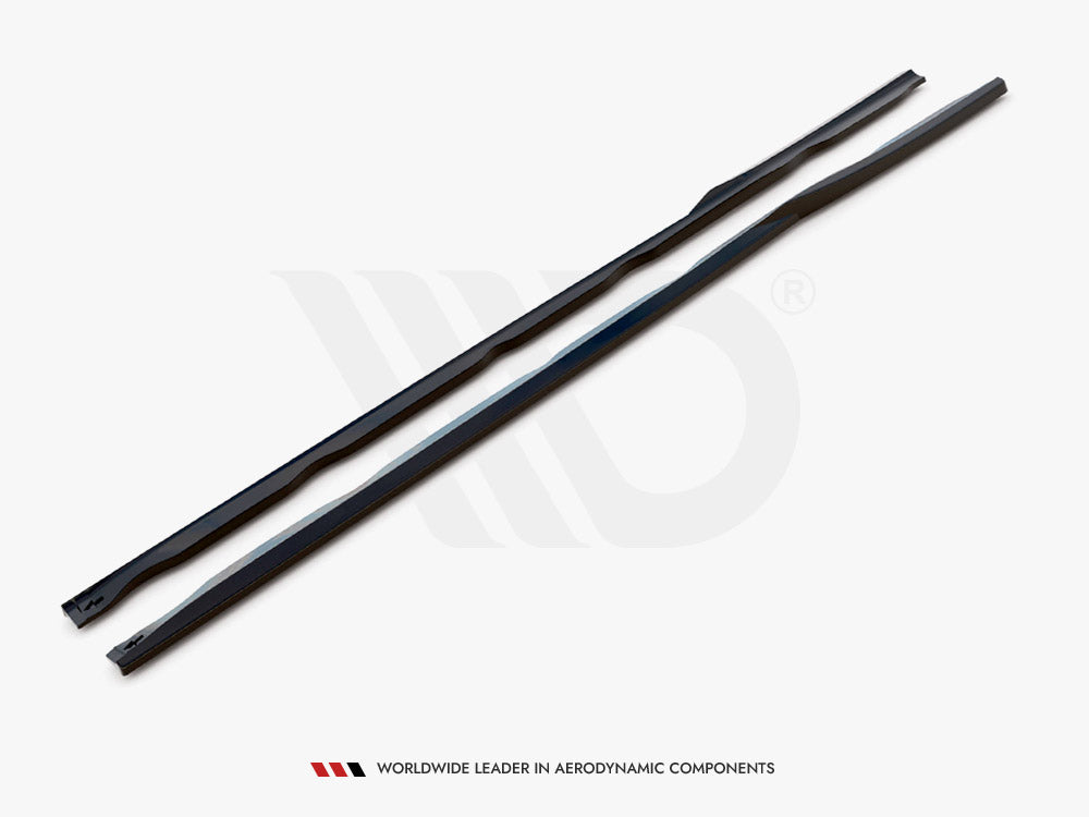 Side Skirts Diffusers compatible with Ford Transit Custom ST-Line Mk1 Facelift