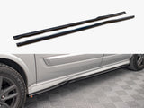 Side Skirts Diffusers compatible with Ford Transit Custom ST-Line Mk1 Facelift