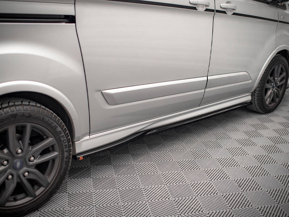 Side Skirts Diffusers compatible with Ford Transit Custom ST-Line Mk1 Facelift