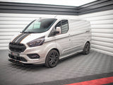 Side Skirts Diffusers compatible with Ford Transit Custom ST-Line Mk1 Facelift