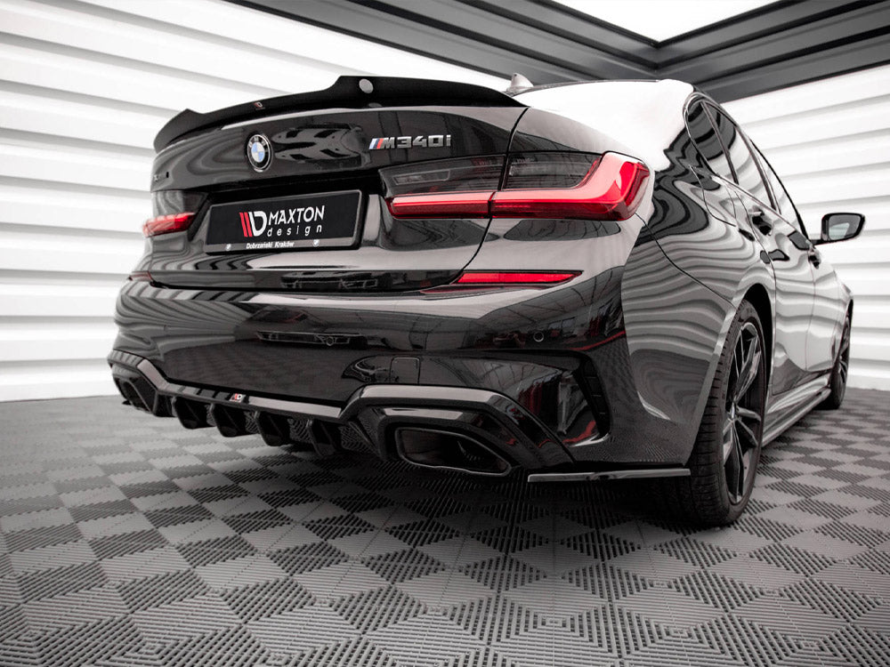 Rear Side Splitters V.3 compatible with BMW M340i / M-Pack G20 / G21