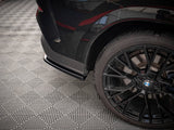 MAXTON DESIGN Central Rear Splitter (Vertical Bars) V.2 BMW X6 M-Pack G06