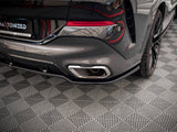 MAXTON DESIGN Central Rear Splitter (Vertical Bars) V.2 BMW X6 M-Pack G06