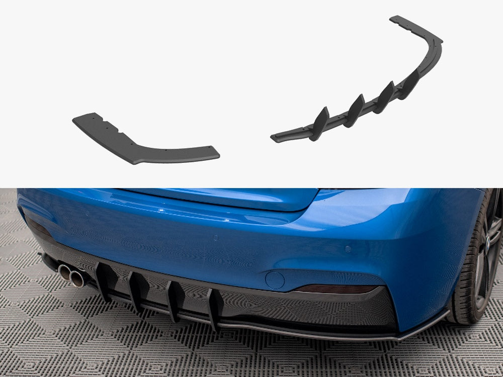 Street PRO Rear Diffuser compatible with BMW 2 M-Pack F22