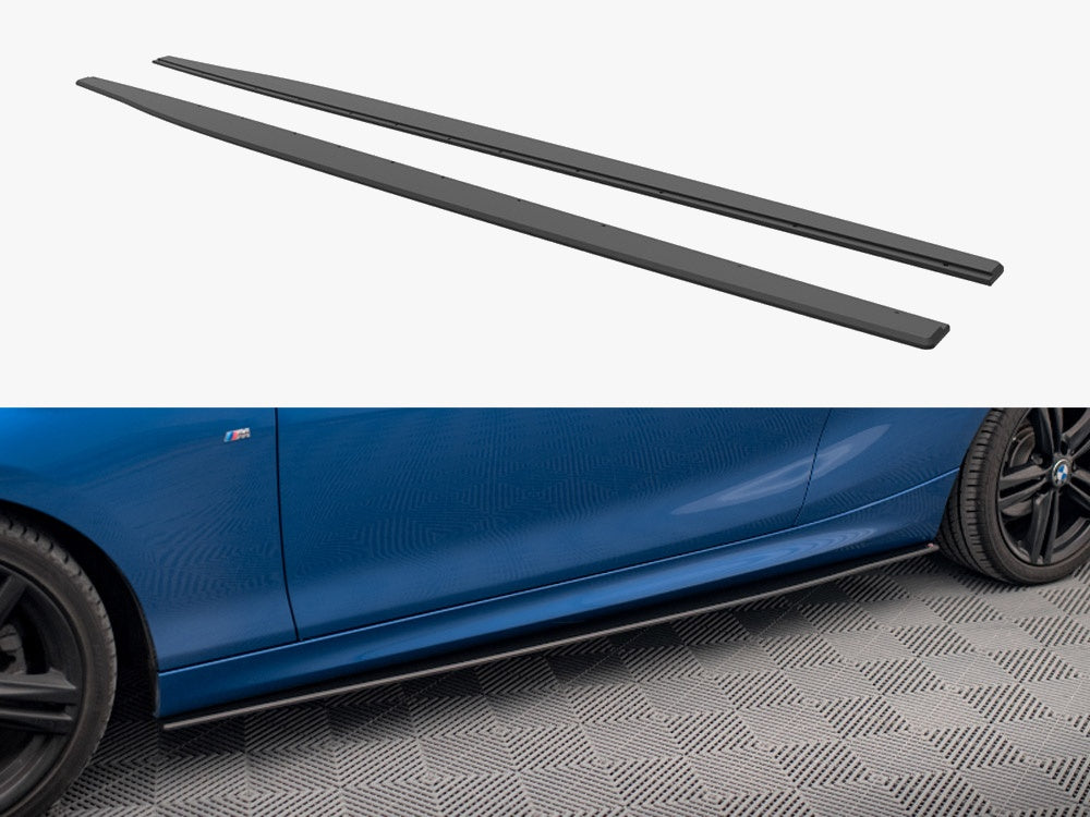 Street PRO Side Skirts Diffusers compatible with BMW 2 M-Pack F22