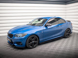 Street PRO Side Skirts Diffusers compatible with BMW 2 M-Pack F22