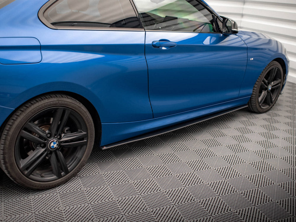 Street PRO Side Skirts Diffusers compatible with BMW 2 M-Pack F22