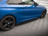 Street PRO Side Skirts Diffusers compatible with BMW 2 M-Pack F22