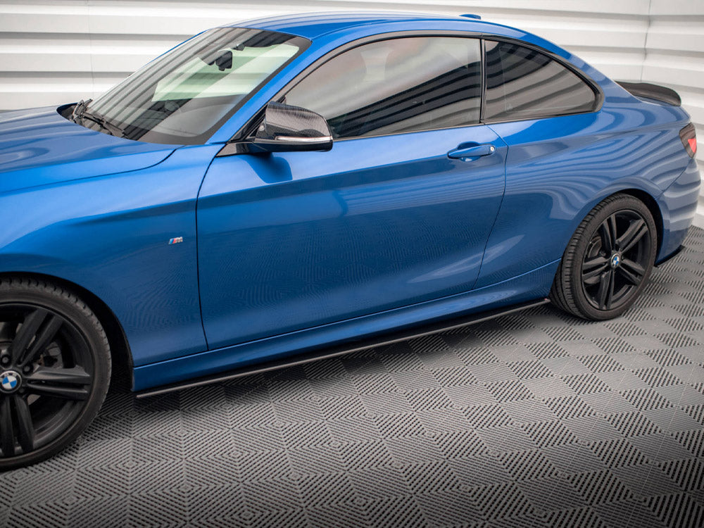 Street PRO Side Skirts Diffusers compatible with BMW 2 M-Pack F22