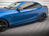 Street PRO Side Skirts Diffusers compatible with BMW 2 M-Pack F22