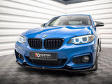 Front Splitter V.1 compatible with BMW 2 M-Pack F22