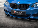 Front Splitter V.1 compatible with BMW 2 M-Pack F22