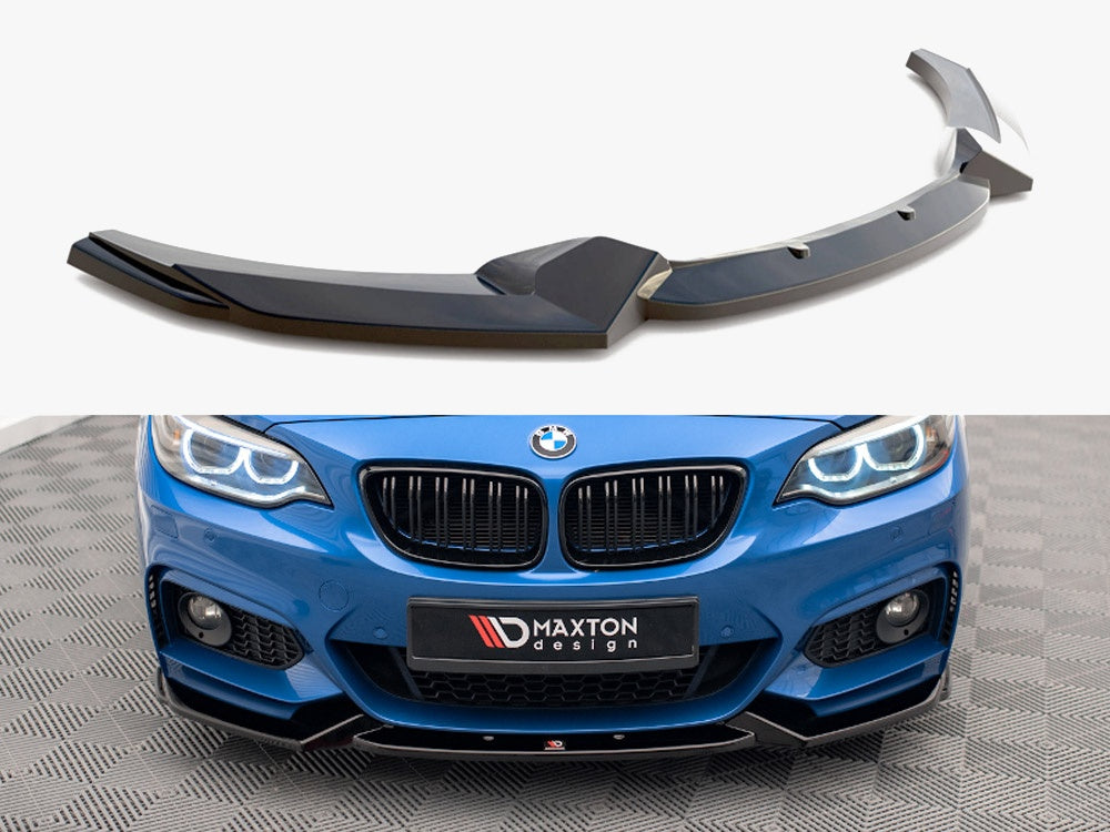 Front Splitter V.2 compatible with BMW 2 M-Pack F22
