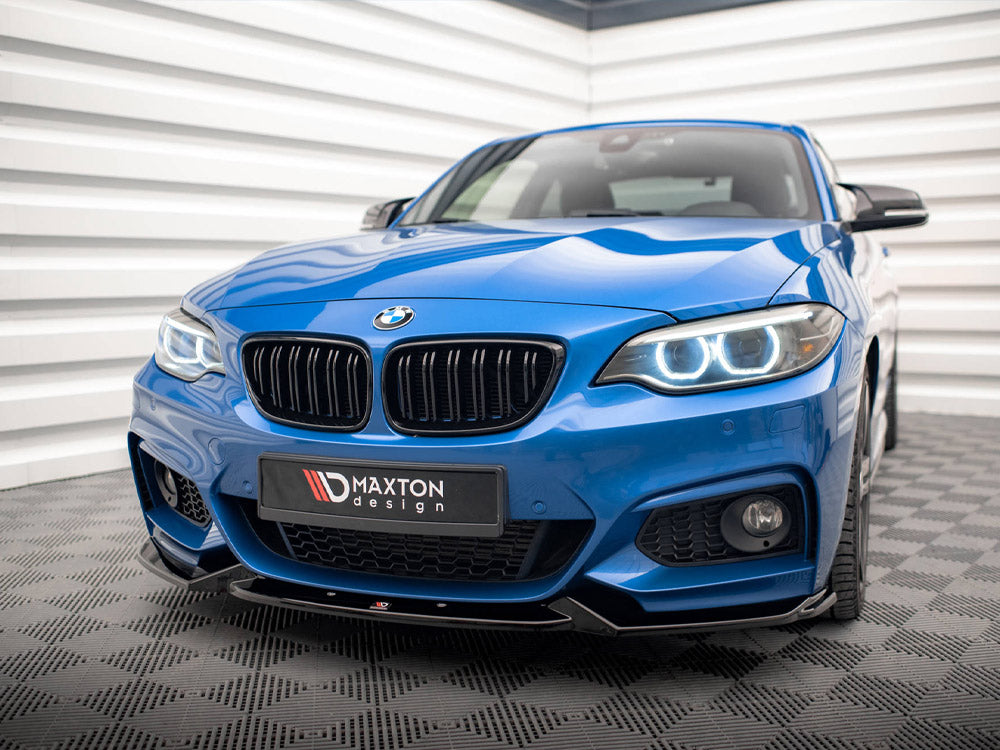 Front Splitter V.2 compatible with BMW 2 M-Pack F22