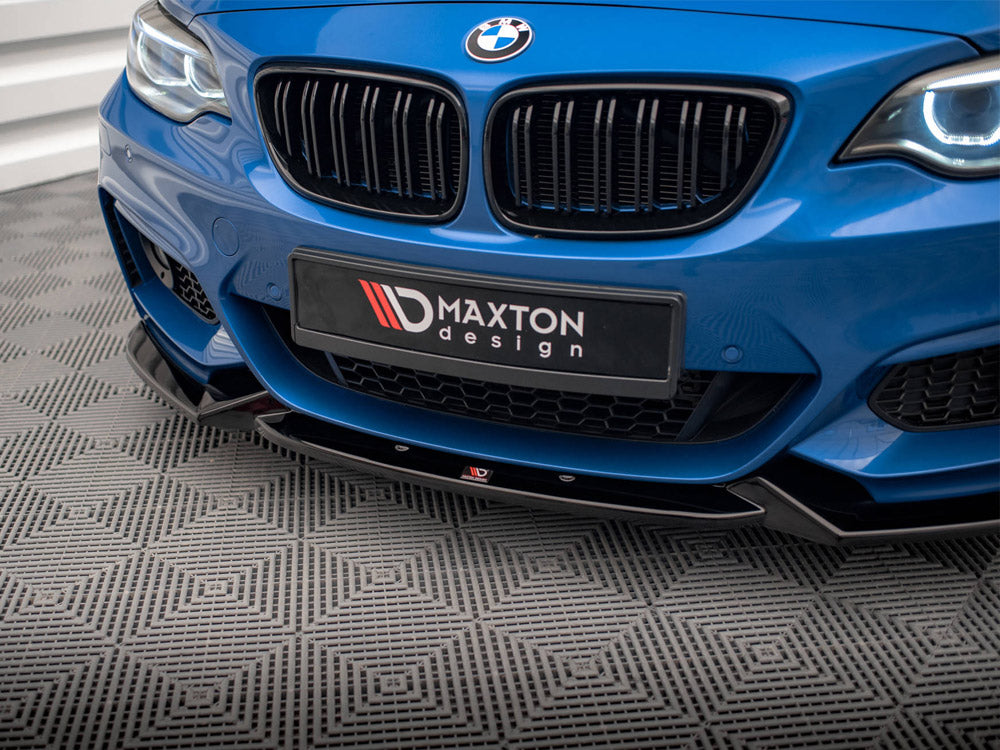 Front Splitter V.2 compatible with BMW 2 M-Pack F22