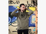 Maxton Icon Hoodie Mens - Khaki