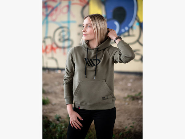 Maxton Icon Hoodie Womens - Khaki