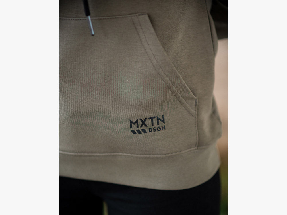 Maxton Icon Hoodie Womens - Khaki