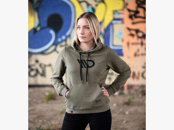 Maxton Icon Hoodie Womens - Khaki
