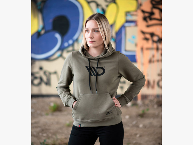 Maxton Icon Hoodie Womens - Khaki