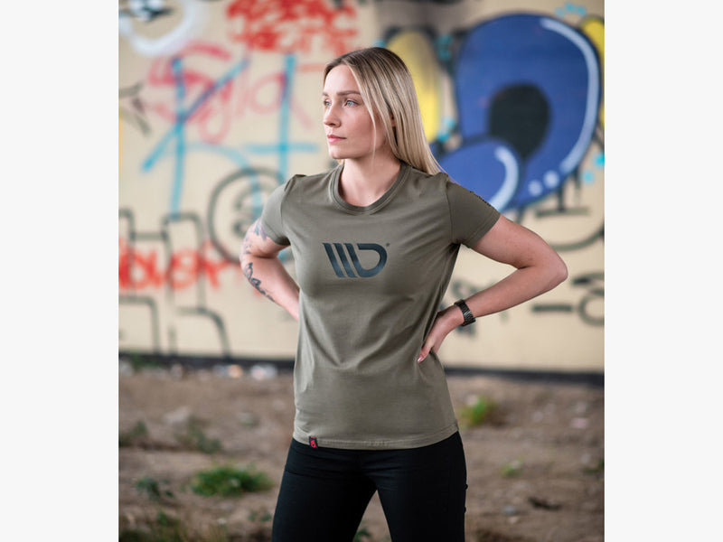 Maxton Icon Tshirt Womens - Khaki