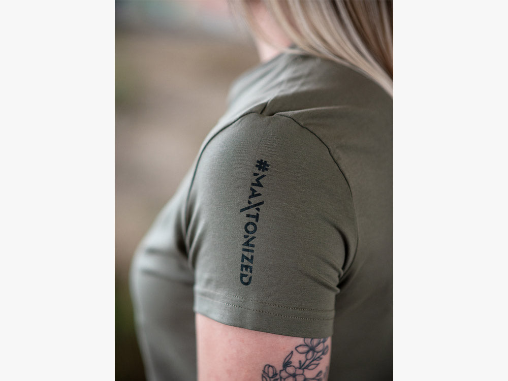 Maxton Icon Tshirt Womens - Khaki