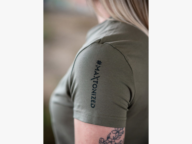 Maxton Icon Tshirt Womens - Khaki