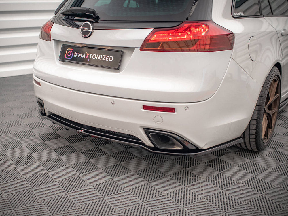 Rear Splitter (Vertical Bars) compatible with Opel / Vauxhall Insignia OPC Mk1 Estate