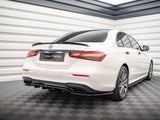 MAXTON DESIGN Central Rear Splitter (Vertical Bars) Mercedes E AMG Line W213 Facelift